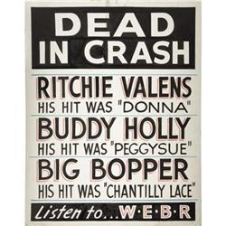 Buddy Holly, Ritchie Valens, Big Bopper "Dead in