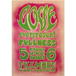 Love Fillmore Auditorium Concert Poster, BG-21 (