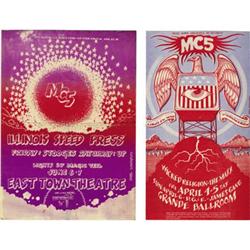 MC5 Postcard/Handbill Group (1969) Was there ev