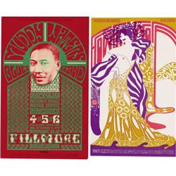 Muddy Waters and Howlin' Wolf Fillmore Posters