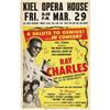 Image 1 : Ray Charles Kiel Opera House Concert Window Card