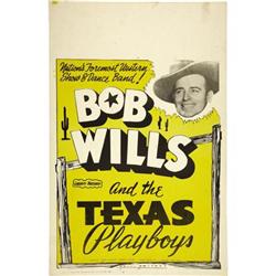 Bob Wills and the Texas Playboys Concert Window