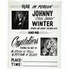 Image 1 : Johnny Winter and the Crystaliers Concert Poster