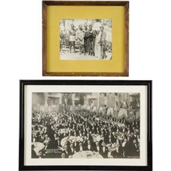 Two Vintage CENSORED Club Framed Photos