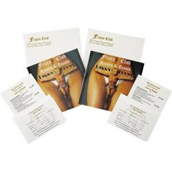 Two Larry Flynt CENSORED Club Roast Invitations