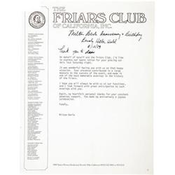 CENSORED Club Roast Files for Buttons and Berle