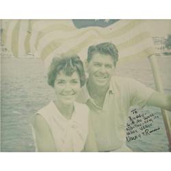 Ronald and Nancy Reagan Photo to Buddy Ebsen