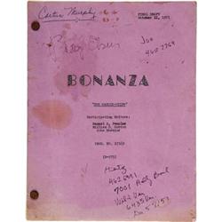 Buddy Ebsen Script from "Bonanza.". Final Draft