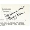 Image 2 : Two Early Barnaby Jones Scripts, Both Signed by