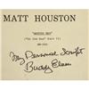 Image 2 : Buddy Ebsen's Signed "Matt Houston" Scripts