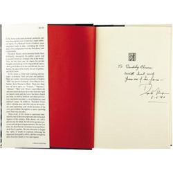 Richard Nixon Signed Book, Inscribed to Buddy Eb