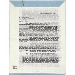 Buddy Ebsen's Personal Unsigned Copy of his Orig