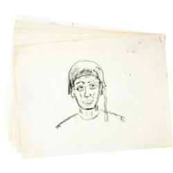 Buddy Ebsen Rough Sketches of Arlington Nationa