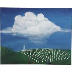 Buddy Ebsen Arlington National Cemetary Painting