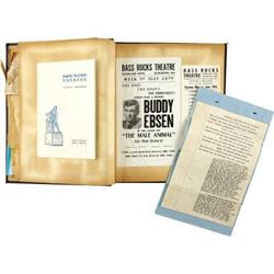Buddy and Vilma Ebsen Scrapbook and Unsigned Con