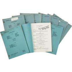 Buddy Ebsen Personal Beverly Hillbillies Scripts