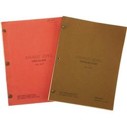 Buddy Ebsen's Two Early  Barnaby Jones  Scripts