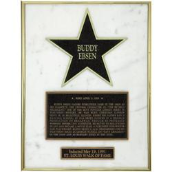 Buddy Ebsen's St. Louis Walk of Fame Award