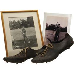 Buddy Ebsen's Baseball Shoes, Bought by Eddie Ca