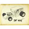 Image 1 : George Barris "Surf Woody" Design Sketch