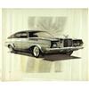 Image 2 : George Barris '72 Mercury Montego Design Sketche