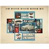 Image 2 : George Barris Model Kit Box Art Proof Sheets