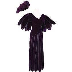 Nolan Miller Gown/Hat Elizabeth Taylor TV Movie