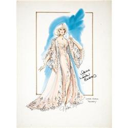 Nolan Miller Watercolor Sketch Dynasty