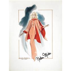 Nolan Miller Watercolor Sketch, Love Boat