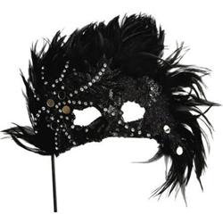 Nolan Miller Designed Mask for Dynasty in Black