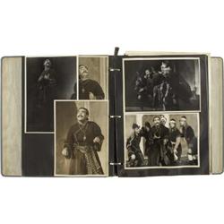 Henry Calvin Scrapbook of Photos. Rotund and gri