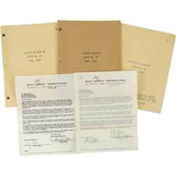 Henry Calvin Signed Documents and Three "Zorro"