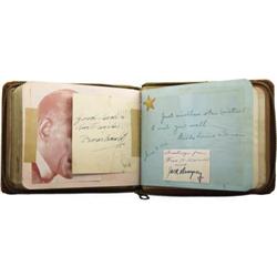 Vintage Autograph Album - Celebrity Signatures