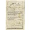 Image 1 : Jame Dearn Certified Copy of Birth Record