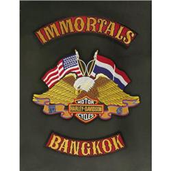 Peter Fonda's Bangkok Immortal MC Patches