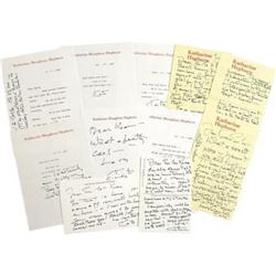 Notebook of Katharine Hepburn Letters