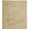 Image 1 : Maltese Falcon Cast Signed Menu