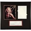 Image 1 : Marilyn Monroe Signed Check, Photo, Stationary