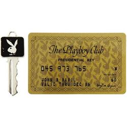 Playboy Club Key and Presidential Card