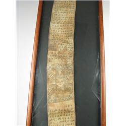 A FINE AND EARLY ETHIOPIAN MAGIC SCROLL, the