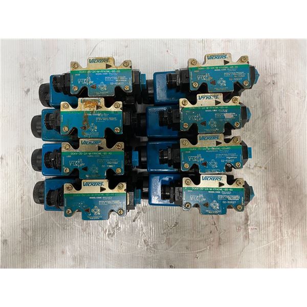 Lot Of (8) Vickers Valves