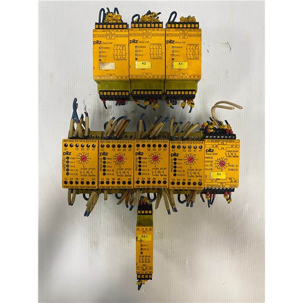 Lot Of (9) Pilz Modules