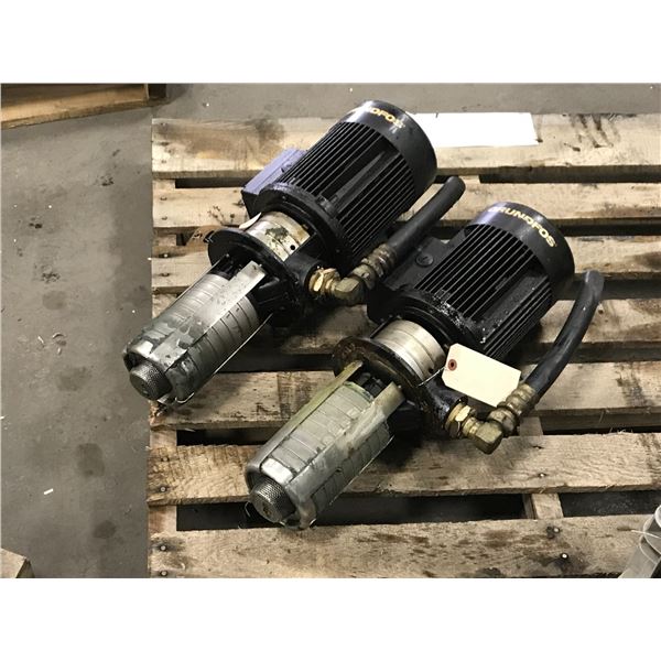(2) Grundfos CRK2-70 Pump
