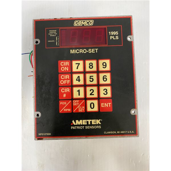 Gemco # 1995-A6MXX Micro Set P.L.S.