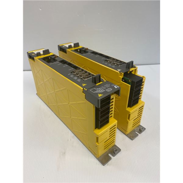 (2) Fanuc #A06B-6114-H302 Servo Amplifier Modules