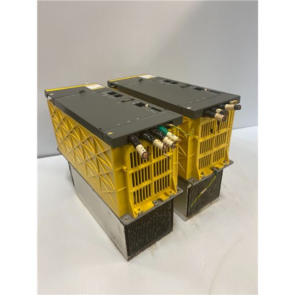 (2) Fanuc # A06B-6087-H130 Power Supply Module