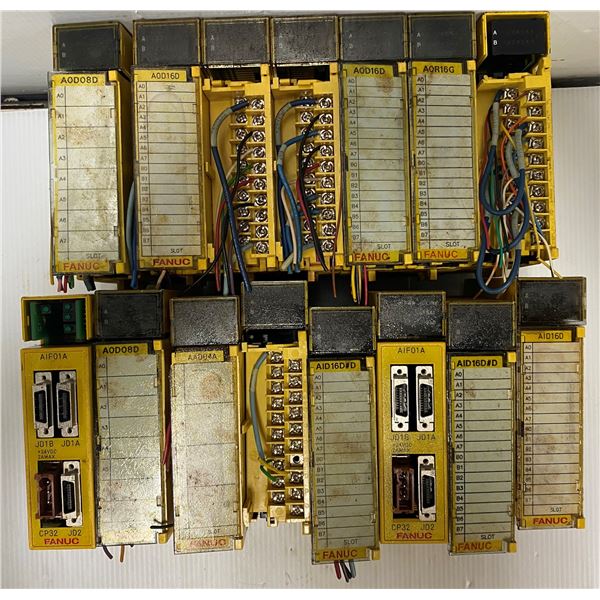 Lot Of (15) Fanuc Modules