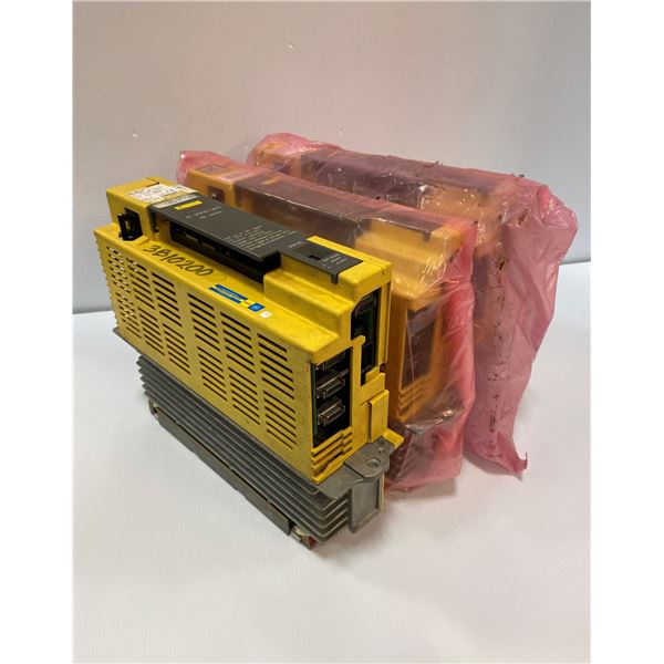 (3) Fanuc # A06B-6089-H105 Servo Amplifier Units