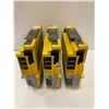 Image 5 : (3) Fanuc # A06B-6089-H105 Servo Amplifier Units