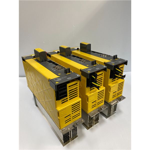(3) Fanuc #A06B-6124-H209 Servo Amplifier Module